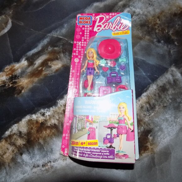 Mega Bloks Barbie Shop n' Style #80201 NEW LAST 2012 - Picture 1 of 3